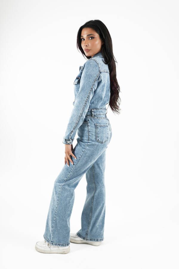 ⁦Denim Jumpsuits⁩ - الصورة ⁦2⁩