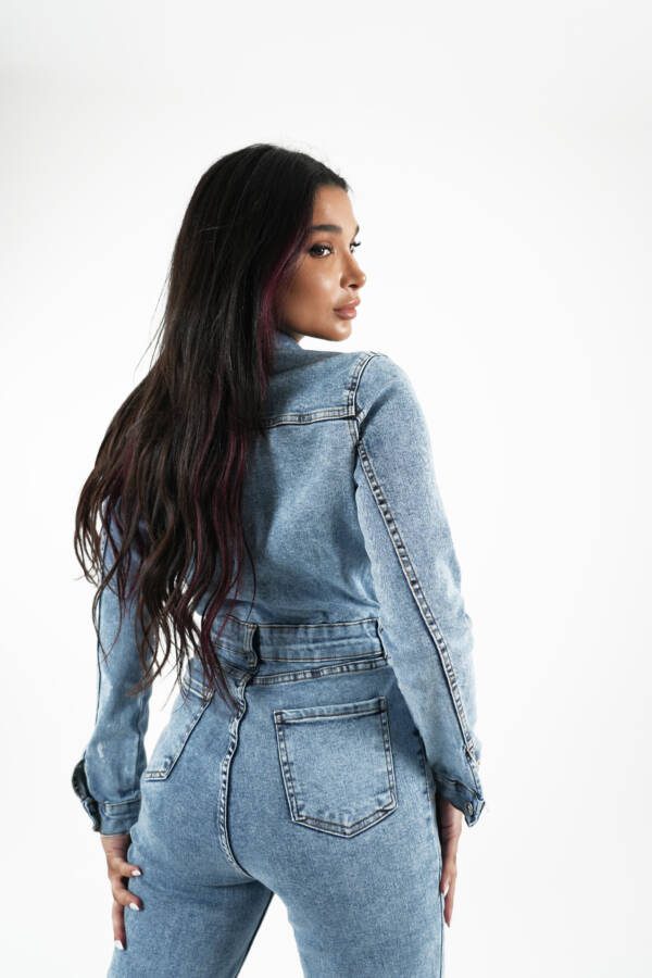 ⁦Denim Jumpsuits⁩ - الصورة ⁦4⁩