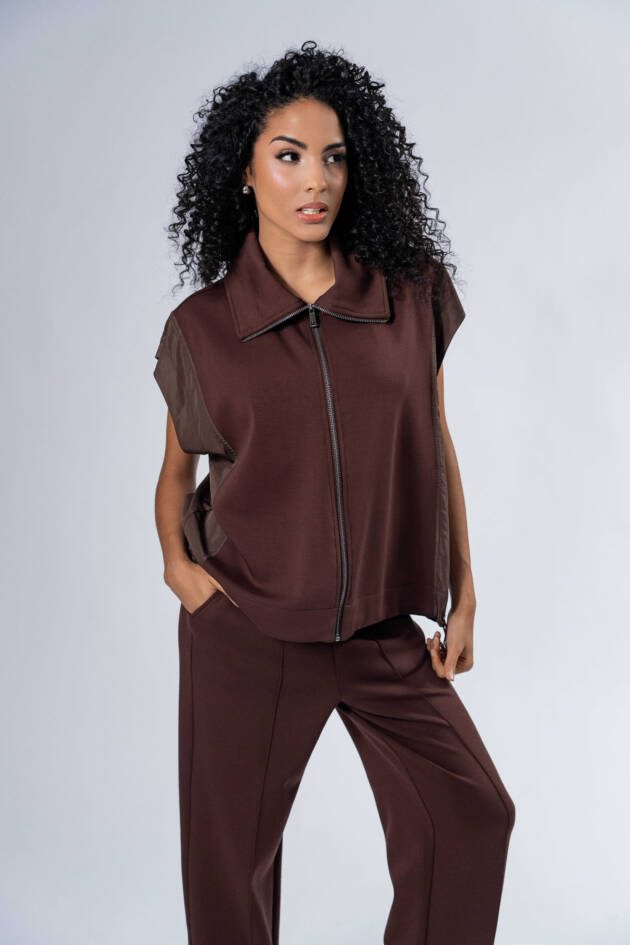 Modal Fabric Vest Suit