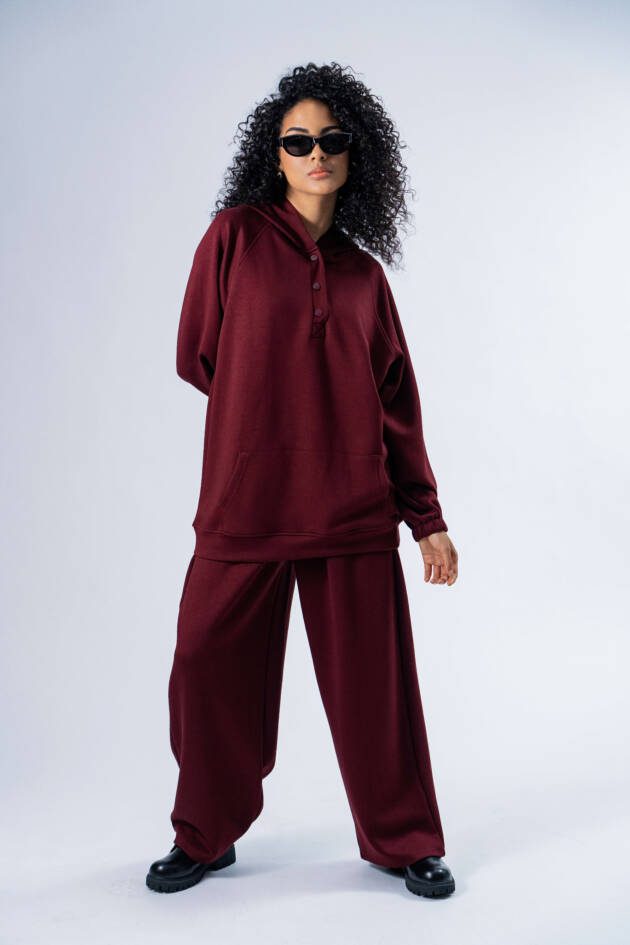 Modal Fabric Hoodie Track Suit
